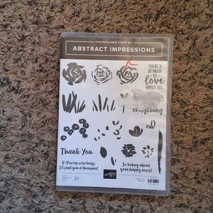 Stamping Up Abstract Impressions photopolymer